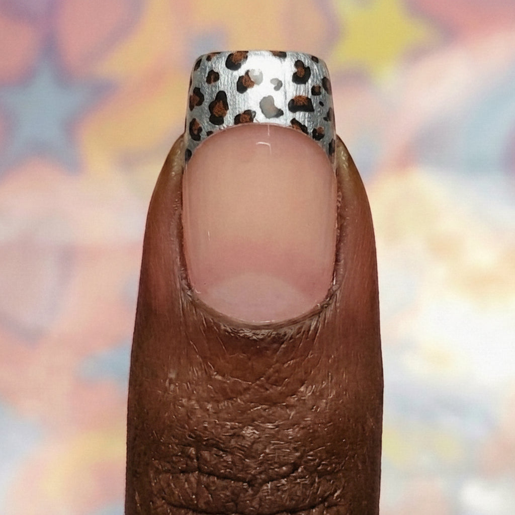 Stickers Ongles French Léopard – UV