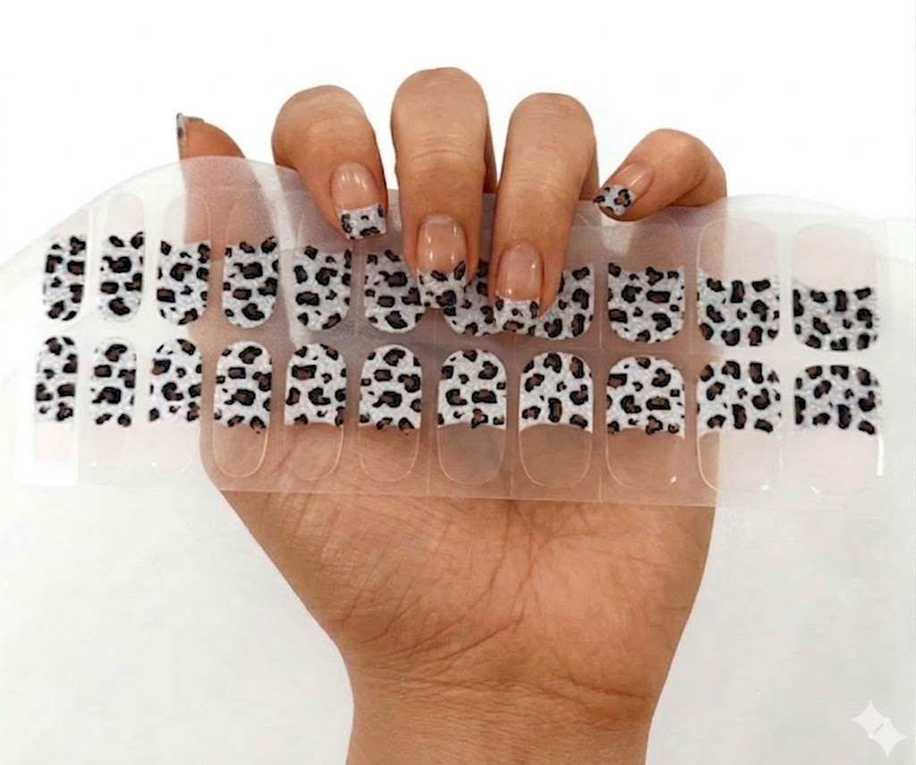 Stickers Ongles French Léopard – UV