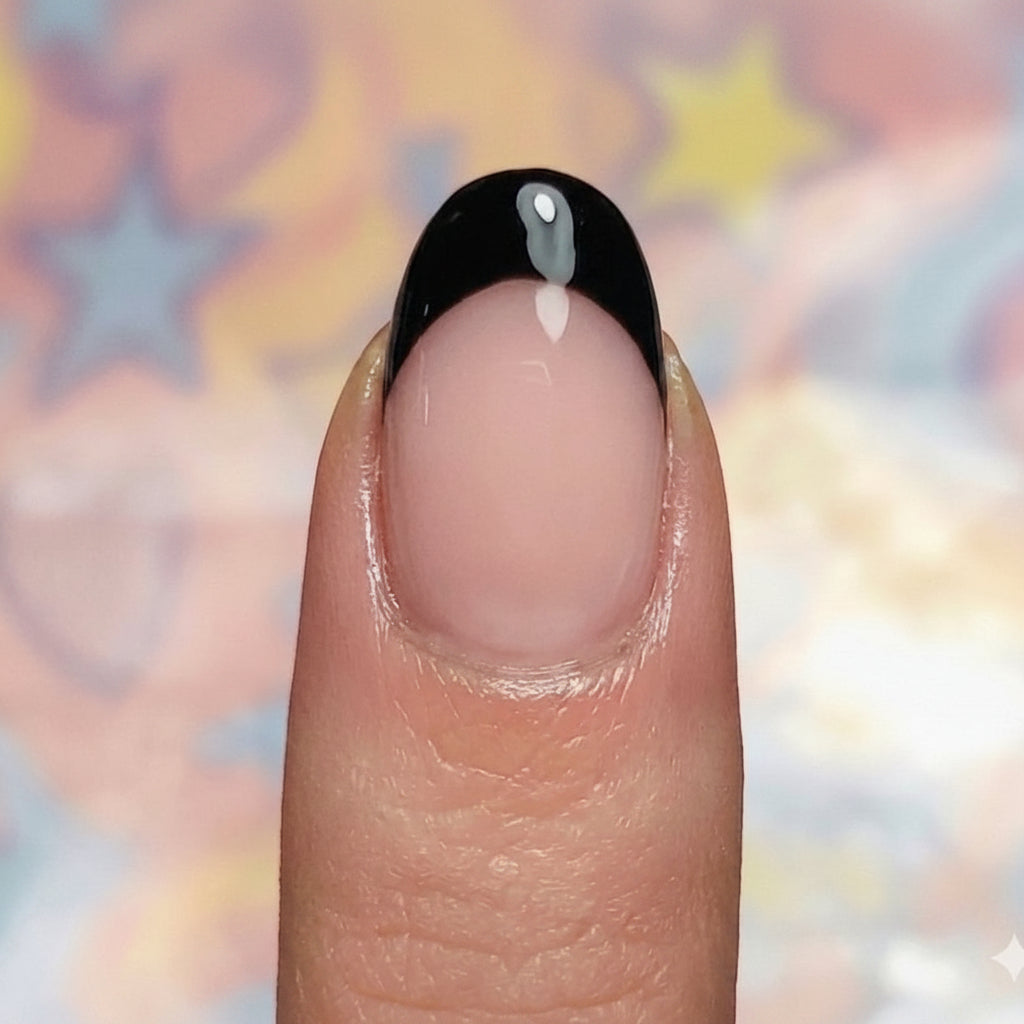 Stickers Ongles French Noir – UV