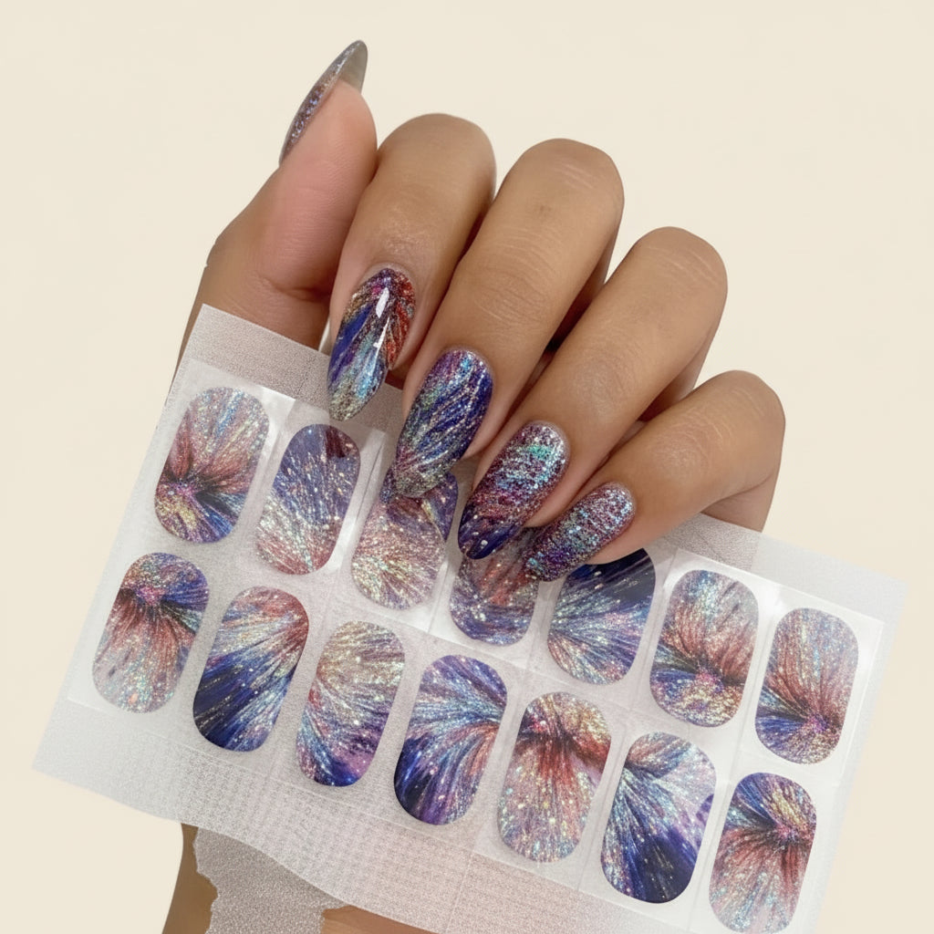 Stickers Ongles Galaxy – UV