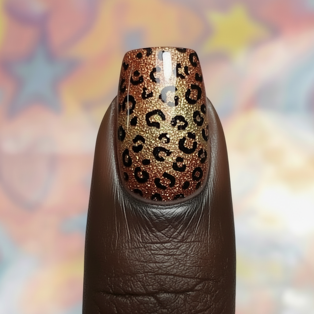 Stickers Ongles Léopard – UV