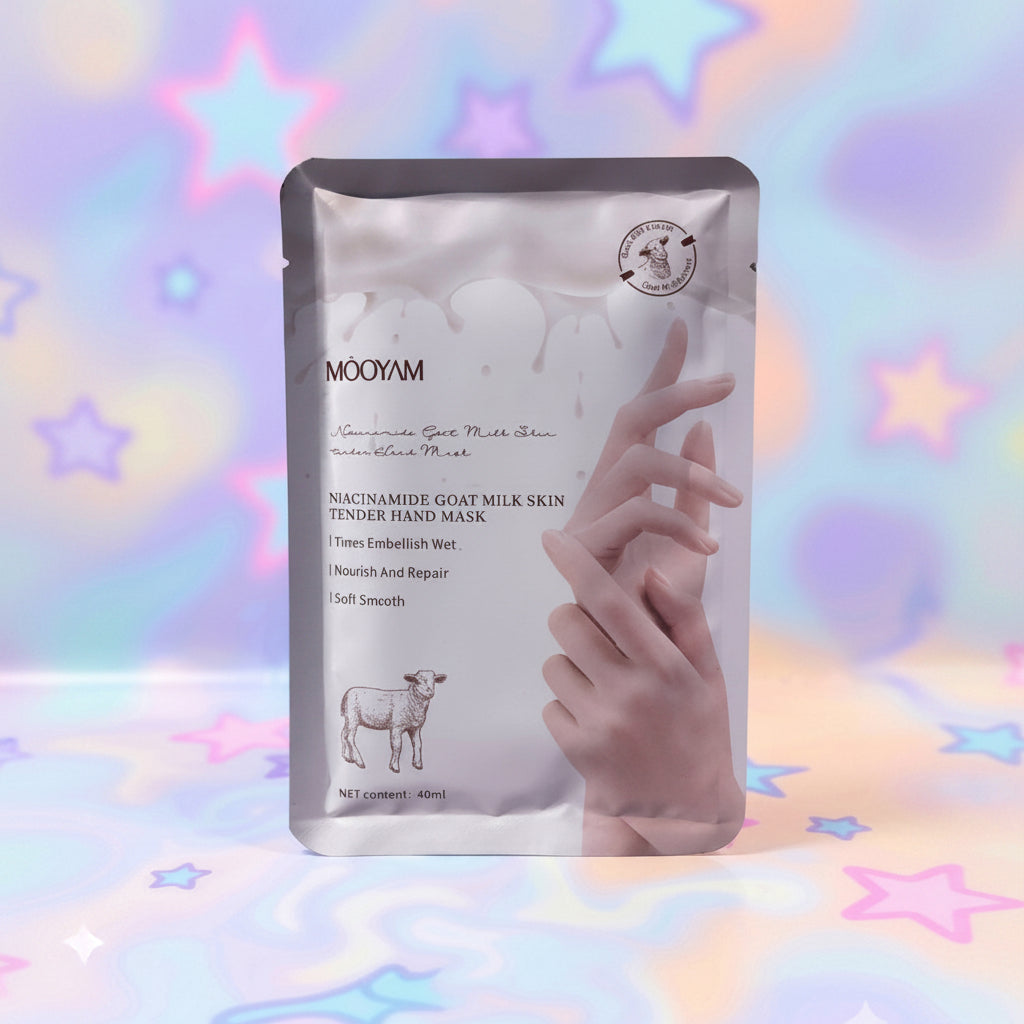 Masque Mains Lait de Chèvre – Hydratation & Douceur