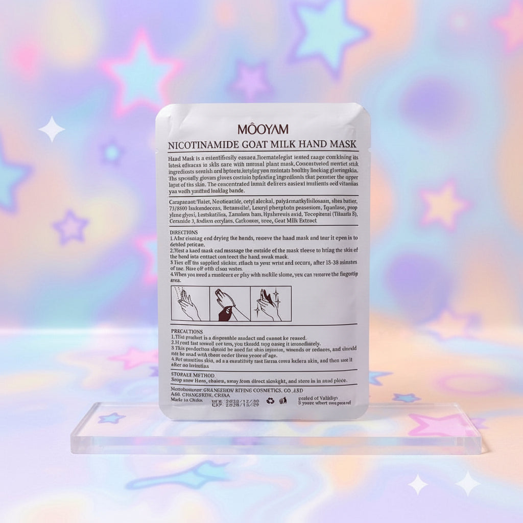 Masque Mains Lait de Chèvre – Hydratation & Douceur