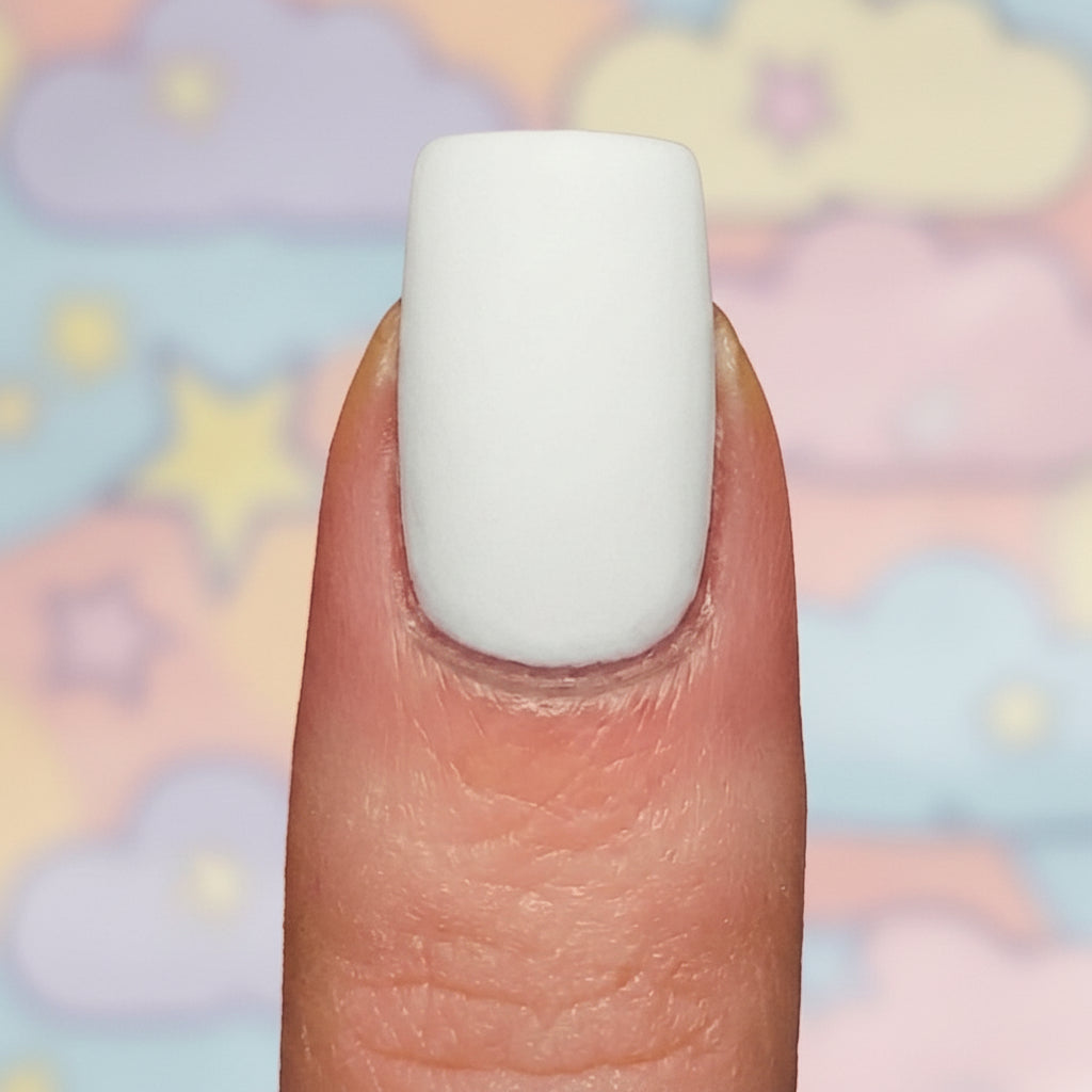 Stickers Ongles blanc – Paillettes UV