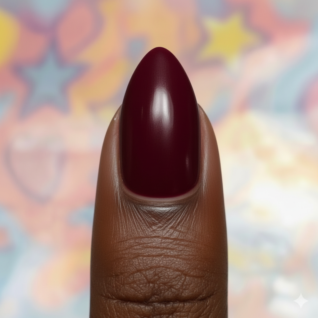 Stickers Ongles Bordeaux – UV