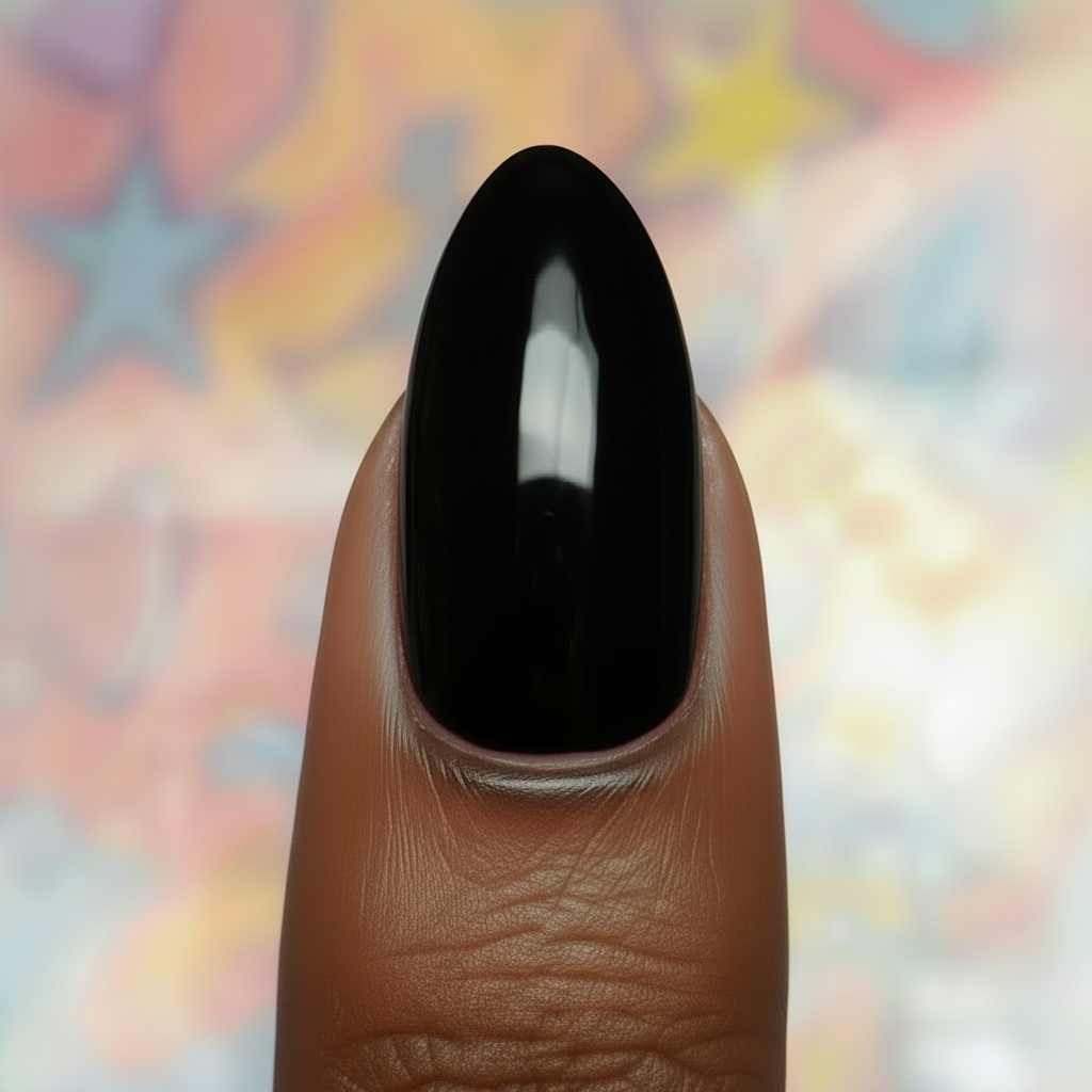 Stickers Ongles Cœur Argenté – Paillettes UV