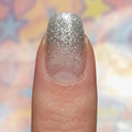 Stickers Ongles Dégradé Argenté Pailleté – UV
