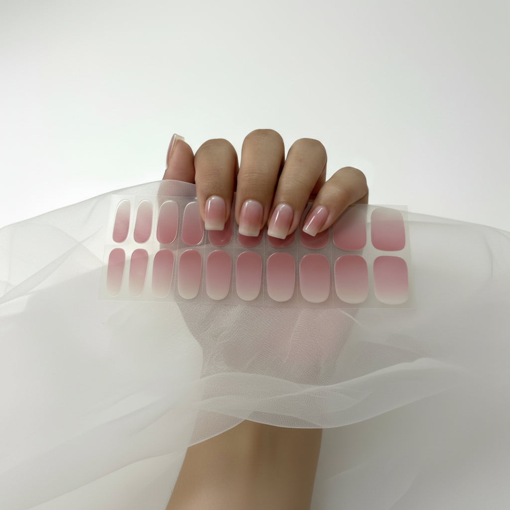 Stickers Ongles Dégradé Rose – UV